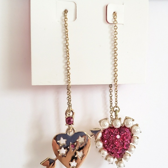 BETSEY JOHNSON  EARRINGS - Picture 2 of 2